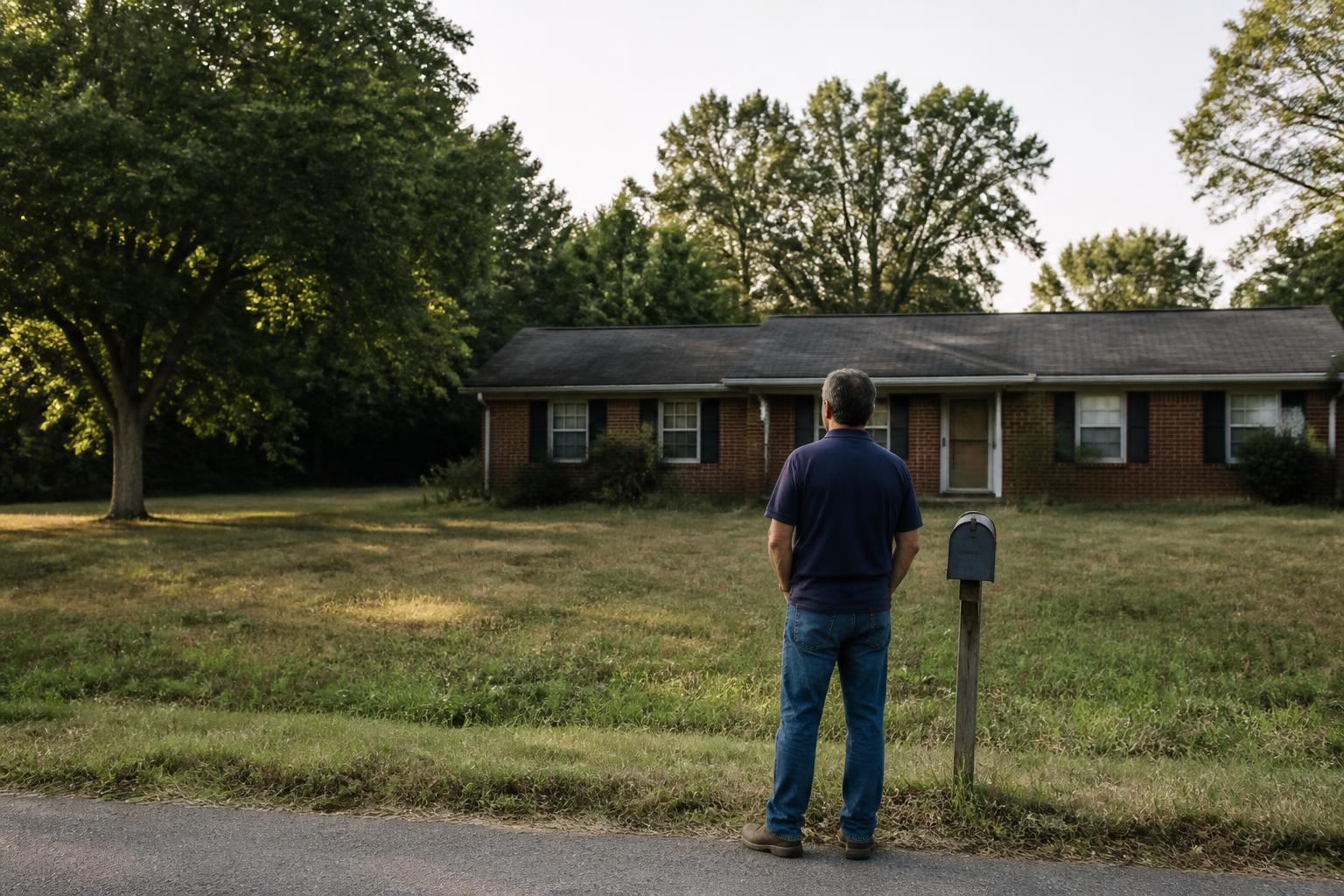 A homeowner considering next steps for a house needing attention